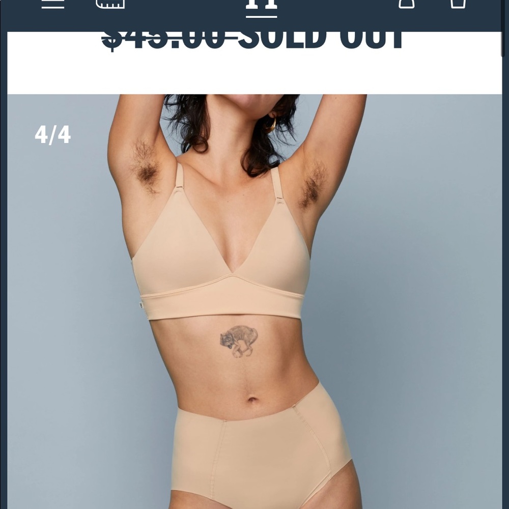 NWOT: Harper Wilde The Bliss Triangle Bralette - SHIPS FREE